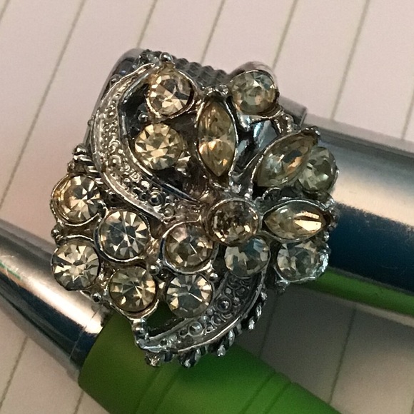 🇦🇷Adjustable shiny silver ring 5-9 - Picture 5 of 5